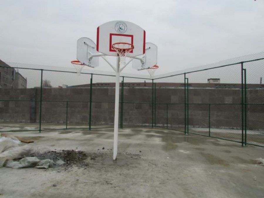 3 YÖNLÜ ANTRENMAN MODEL FİBER PANYALI BASKETBOL POTASI