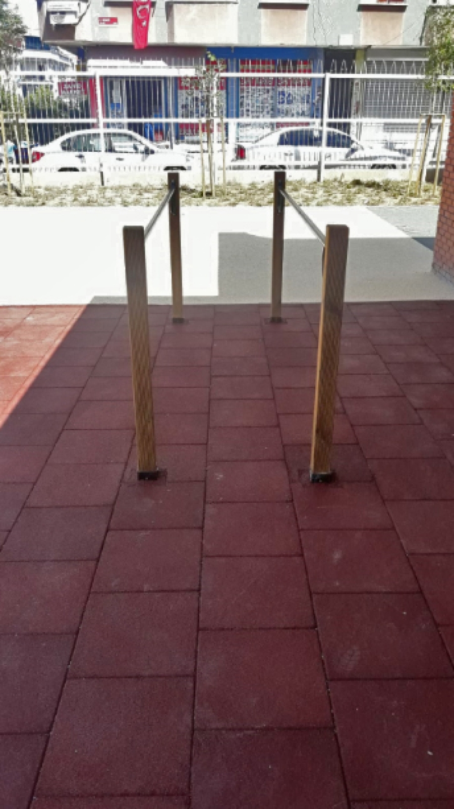 AHŞAP FITNESS ELEMANI