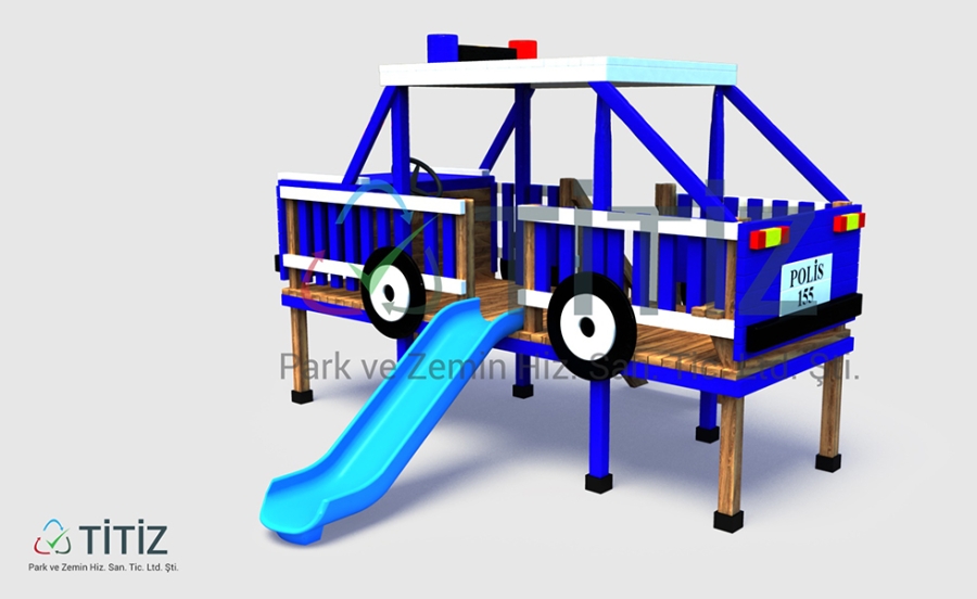 PARK POLİS ARACI